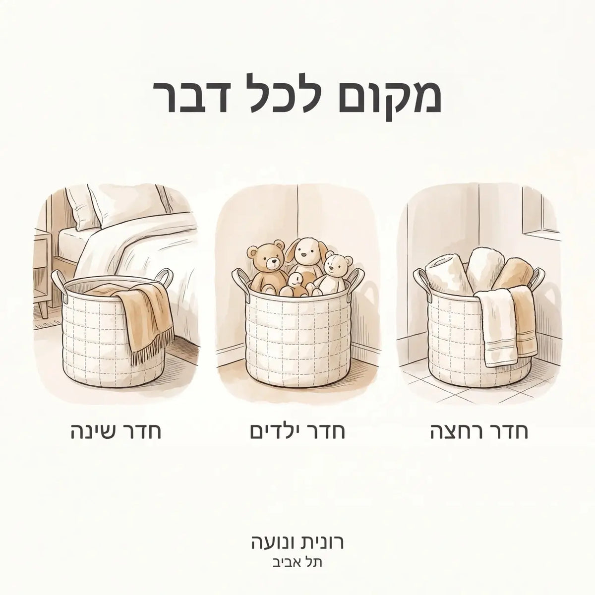 כלנית | סל כביסה מרופד מצעד החתולים