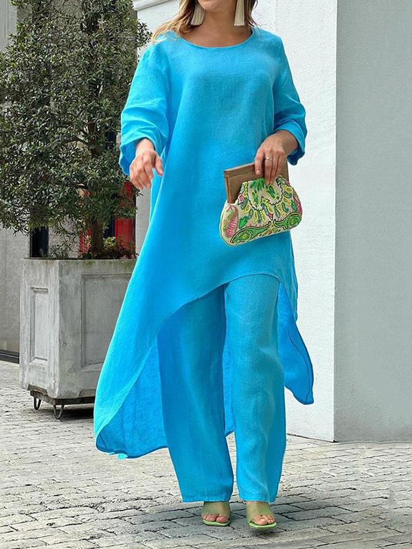 צופיה | סט שני חלקים צבע אחיד